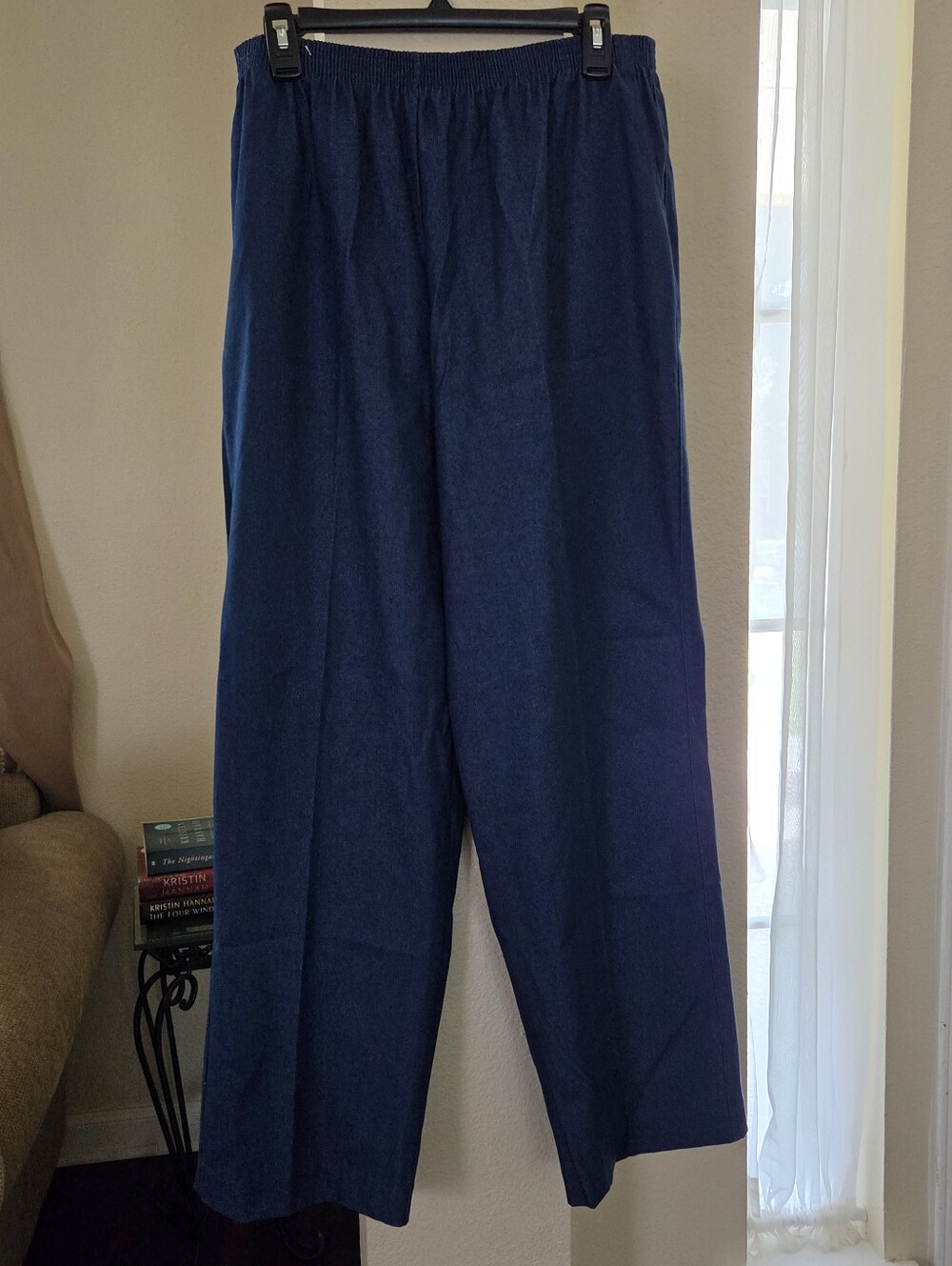 Alfred Dunner Classic Denim Pull On Pants